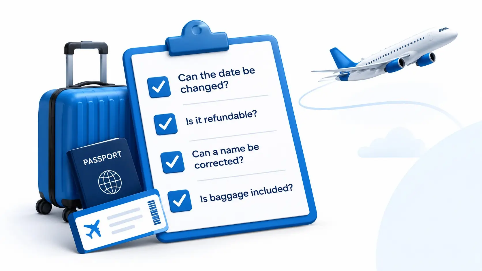 Checklist of fare rules to check before booking corporate flights
